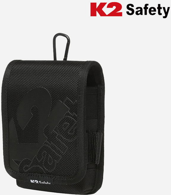 케이투세이프티 그리드파우치, BLACK, 2개