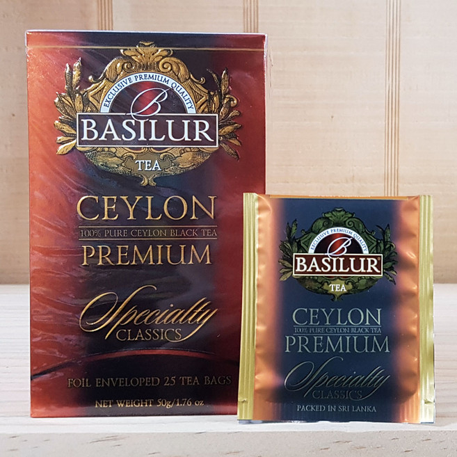 [베질루르] 실론 프리미엄 25티백, 25개입, 1개, 50g