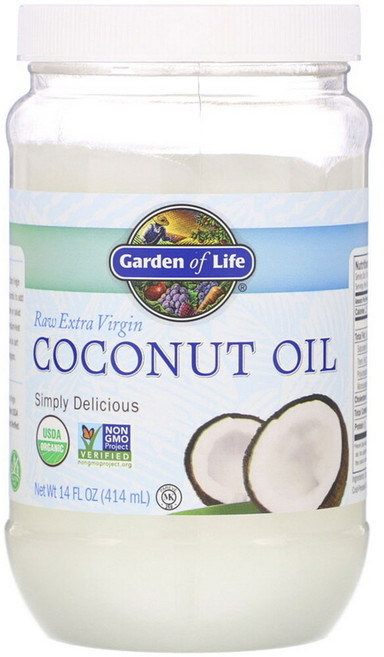 가든오브라이프 로우 엑스트라 버진 코코넛 오일, 414ml, 1개