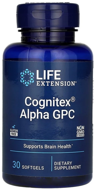 라이프익스텐션 Cognitex Alpha GPC 소프트젤 30정, 1개 - 쿠팡