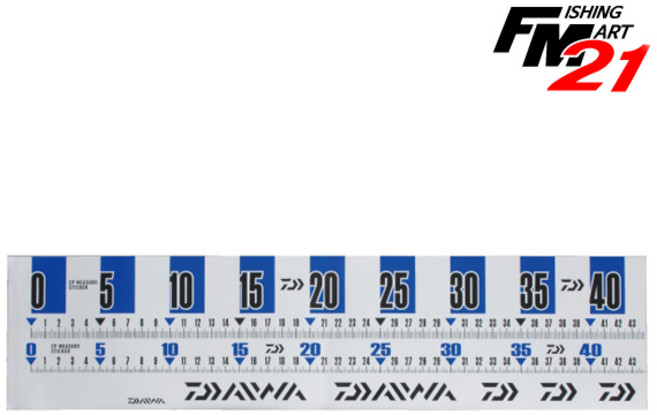 다이와 CP 메이저 스티커(줄자), 레드(925907), 1개