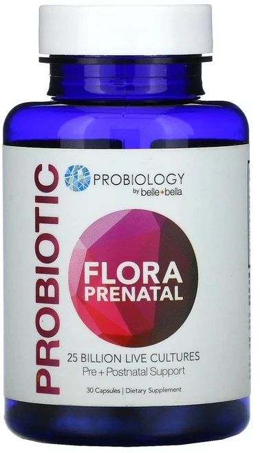 벨라벨라 Probiology 프로바이오틱 플로라 프리네탈 250억 CFU 캡슐 30정, 1개 - 쿠팡