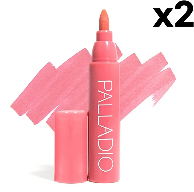 Palladio Pinky 팔라디오 립 스테인 마커 LIS01 핑키 3ml 2팩, 기본, 1개 - 쿠팡