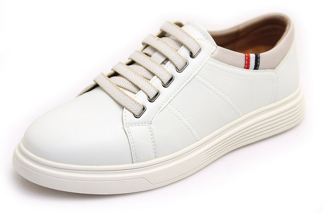 [모피어스] 손 안대는 밴딩 끈 가죽 남성 로퍼 슬립온 스니커즈 BK H5118