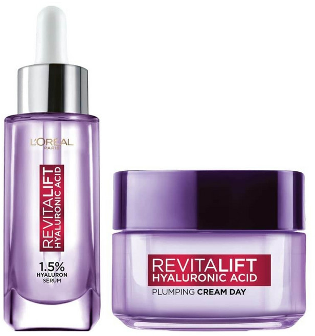 로레알 파리 리바이탈리프트 세럼 수분 공급 및 플럼핑 1.5% 히알루론산 함유, 15ml 싱글팩, 1, 15ml