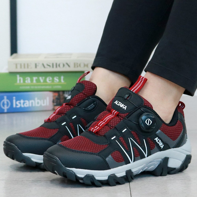 남자 운동화 다이얼 신발 여자 워킹화 작업화 남성 트레킹화 S29TW01