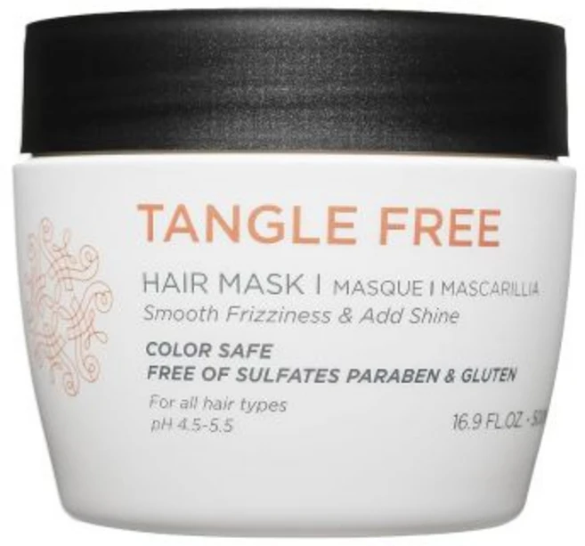 루세타 글로시 펄 헤어 마스크 손상되고 곱슬거리는 모발을 위한 매끄럽고 수분 공급 트리트먼트 딥 컨디셔너 곱슬거림을 줄이고 윤기를 더하며 설페이트 프리, tangle free, 16.9 Ounce (Pack of 1) - 쿠팡