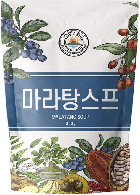 해나식품 마라탕 스프 분말 가루, 1개, 300g