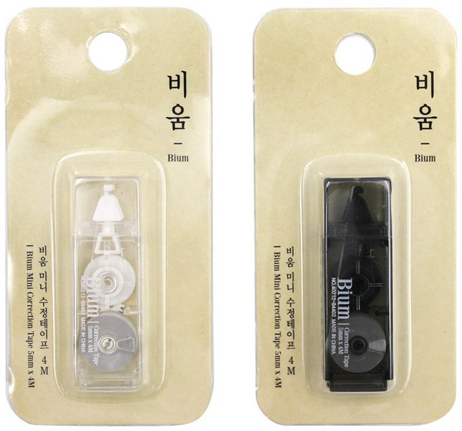 모닝글로리 비움 미니 수정테이프 4M 랜덤, 3개