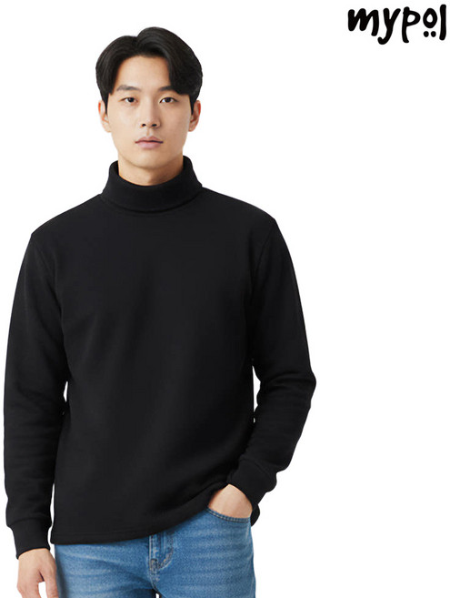 마이폴 기모 남자 목폴라 기본 이너 데일리 폴라티