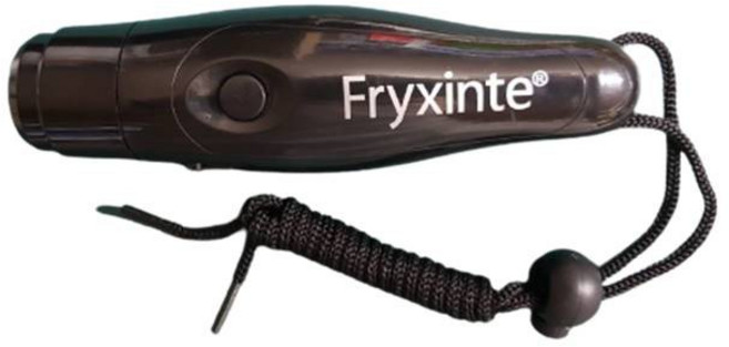 Fryxinte 電子哨 裁判哨 足球裁判哨 鴿子哨子 三段高音 黑色, 黑色 Fryxinte, 1個