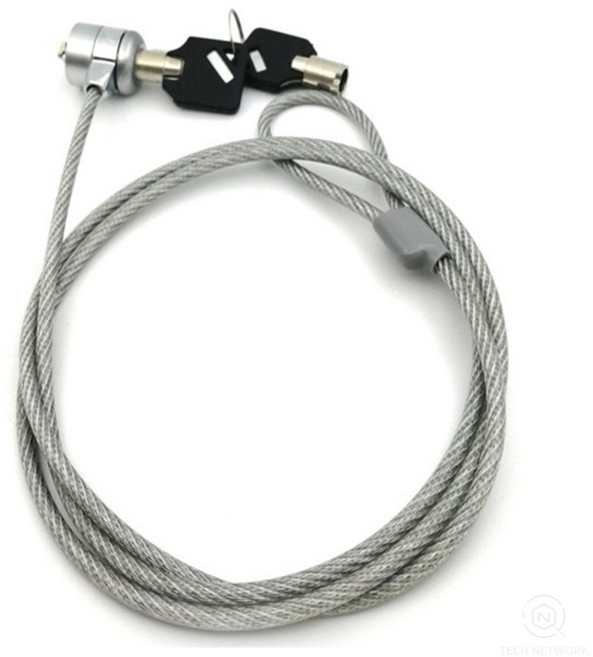 노트북 열쇠형 켄신턴락 와이어자물쇠 보안케이블 고정줄 도난방지 테이블