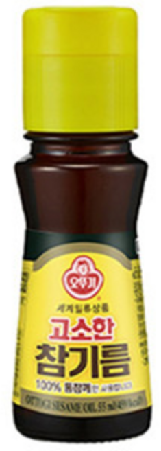 오뚜기 고소한 참기름, 110ml, 3개