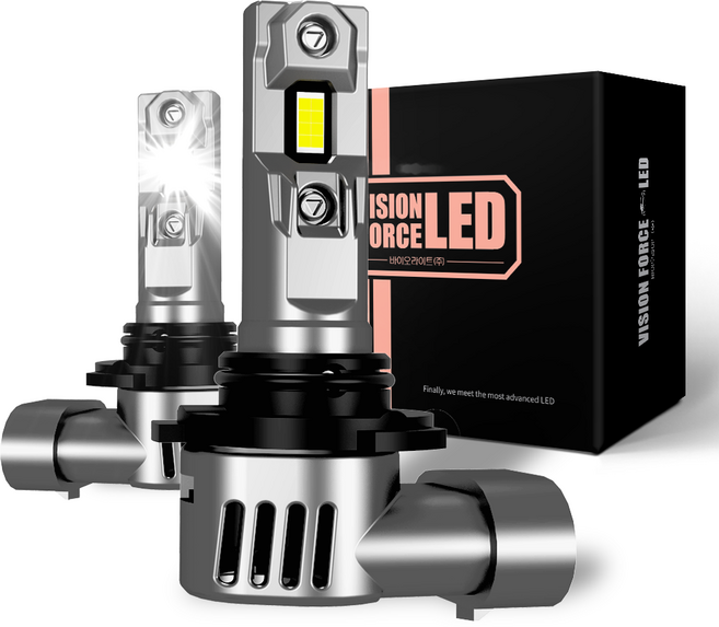 바이오라이트 비전포스 LED 전조등, 1세트, HB3(9005)