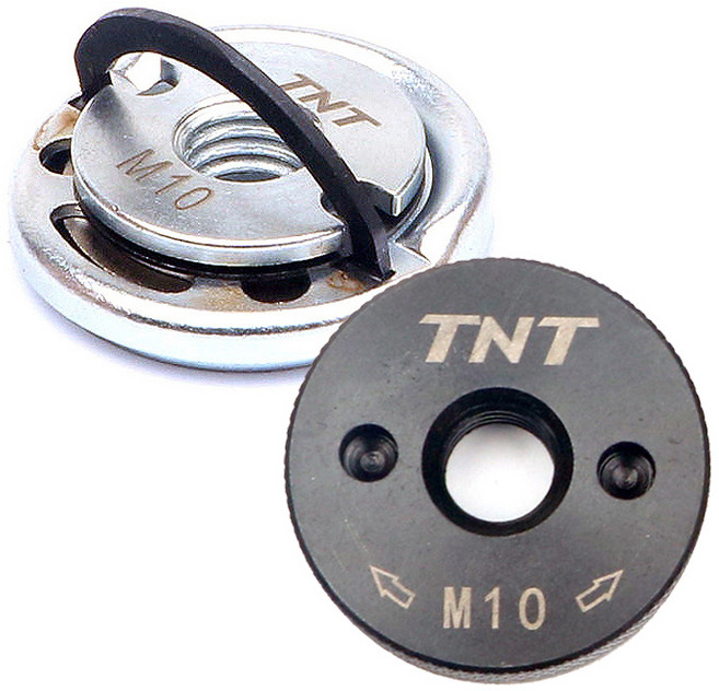 원터치 이지 만조 그라인더 휠너트 휠넛트 M10 M14 만능 매직 멀티 4인치 5인치 7인치 계양 보쉬 디월트 메타보 겸용 호환, 이지 만조 4인치(M10), 1개