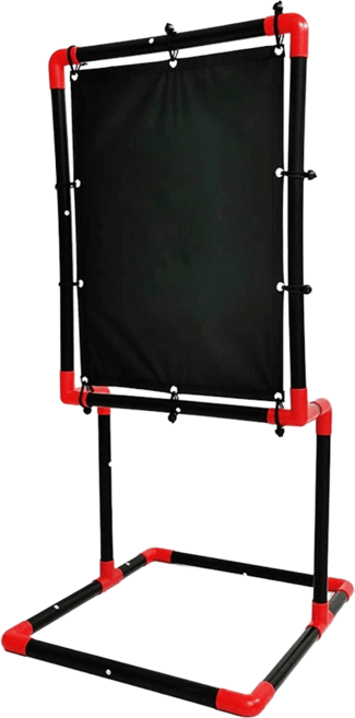 야구 그물망 스트라이크존 피치백 배팅 연습 타격 타겟 네트 피칭망 그물 투수망, 블랙, 1개