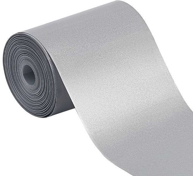 10m 폴리에스터 핫 멜트 반사 테이프 작업복 우의 자켓용 실버 5x0.01cm 10m 1백