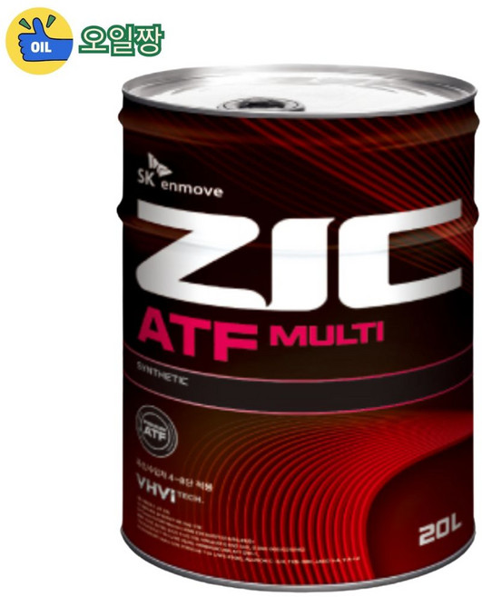 ZIC ATF Multi 20L 지크 에이티에프 멀티 자동미션오일 20리터 1개, 지크ATF멀티 20리터