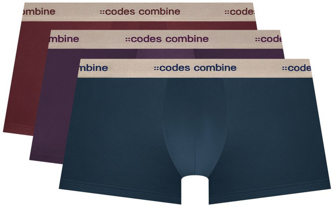 코데즈컴바인이너웨어 무드업 골드밴딩 드로즈 3PACK