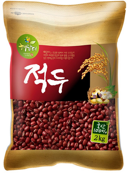 현대농산 국산 적두 팥 2kg, 1개