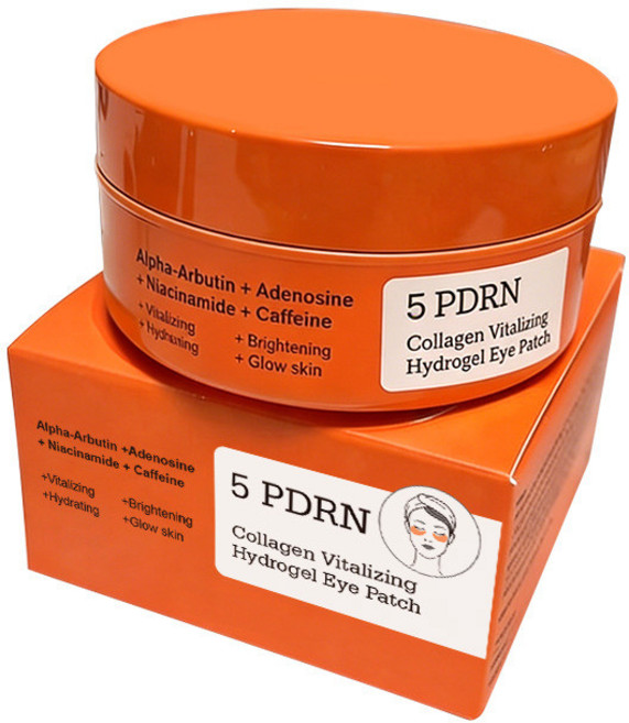 5 PDRN 膠原蛋白活力水凝眼膜 緊緻煥亮, 1個, 無標 眼膜60片僅供銷售）