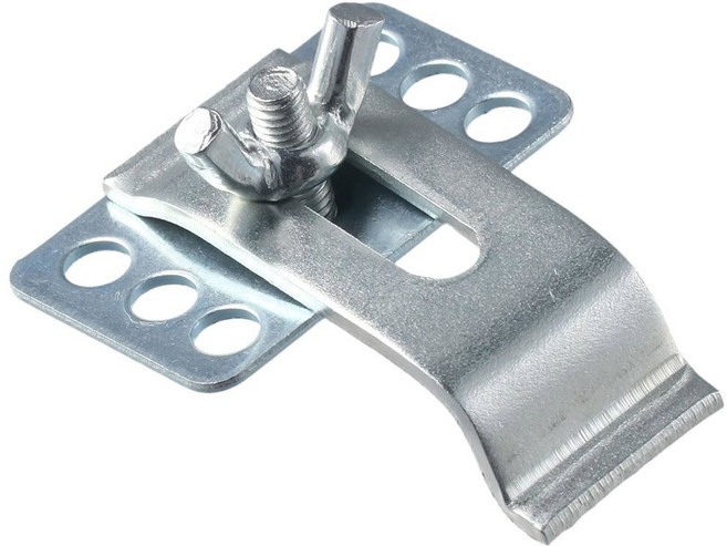 스테인리스 스틸 싱크 클립 키트 실버 언더마운트 브래킷 주방 또는 욕실 싱크대용 하드웨어 10, Sink Clips Kit, 10pcs, 1개