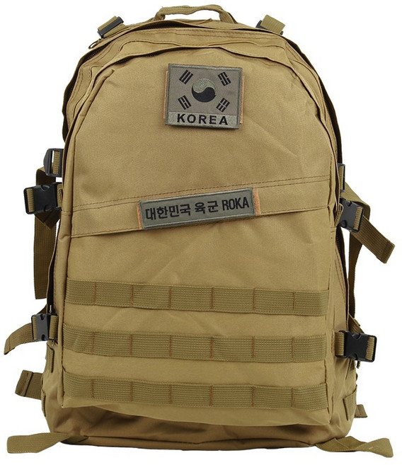 3DAY 일반형 브라운 백팩 45L