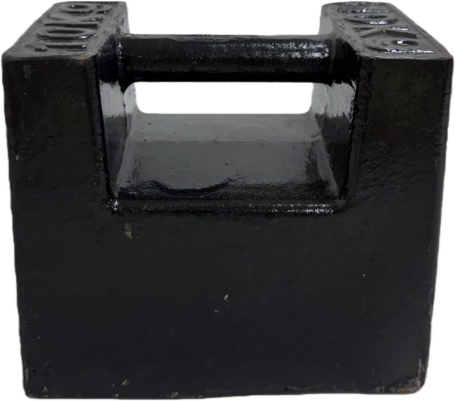 Dr.秤 方型鑄鐵砝碼 重量校正 配重 地磅 工廠適用, 1個, 10kg