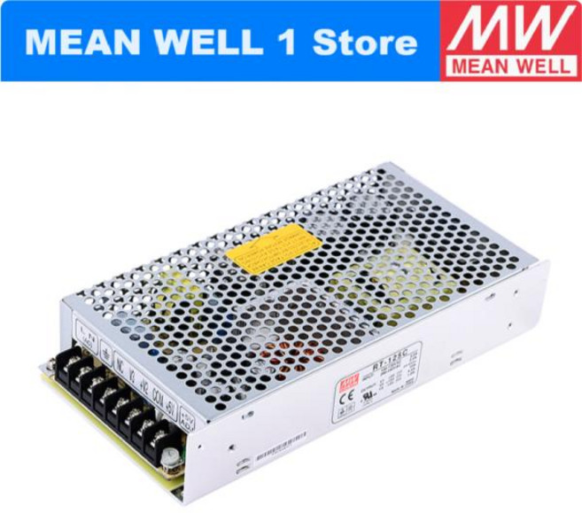 MEAN WELL RT-125D 트리플 출력 스위칭 전원 공급 장치 RT-125 136W 5V 8A 24V 3A 12V 2A, [01] RT-125D, [01] 136W, 1개