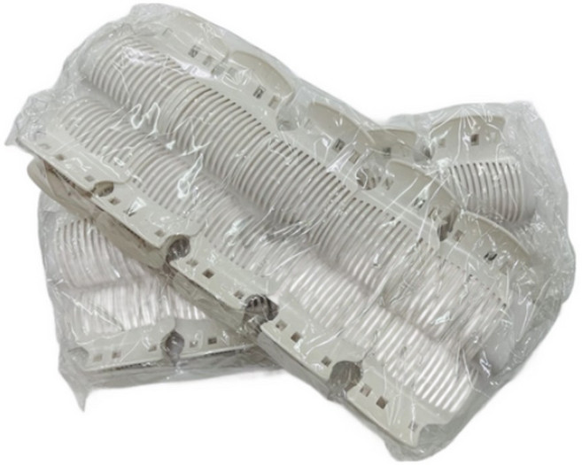 電熱捲髮組 10入 (快速加熱), 1個, 蝴蝶夾20入