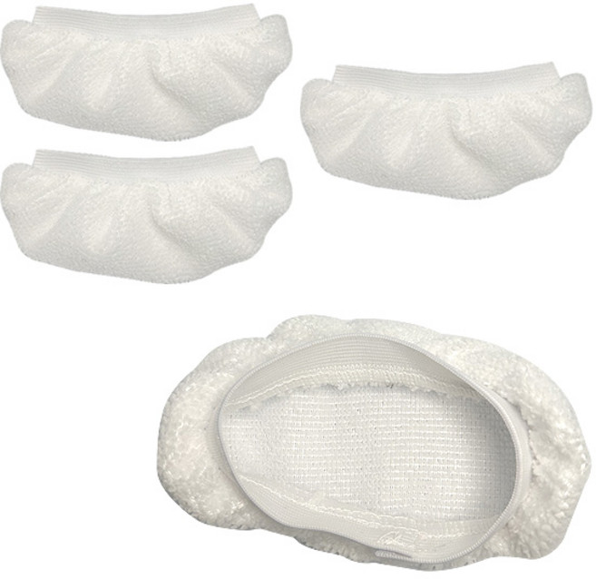 포에버 스팀청소기 걸레 다리미용 미니 걸레 패드 리필 비쎌 스팀청소기 호환, 1개, 다리미걸레(4개입)