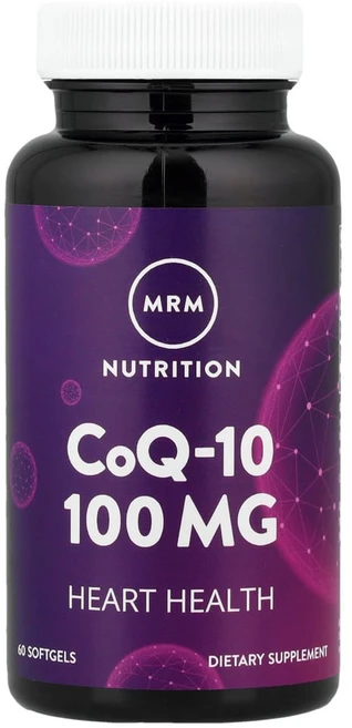 MRM Nutrition CoQ-10 100mg 소프트젤 60정, 1개 - 쿠팡