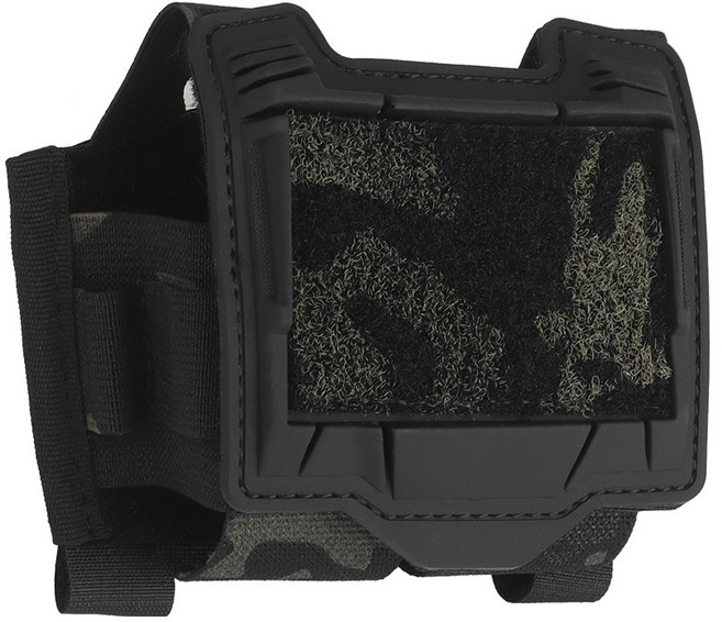 전술 헬멧 브리지 배터리 보관 하위 파우치 Agilit 스타일 NVG PVS31 PTT 케이블 박스 빠른 카운터 웨이트, HLACC71 MCBK