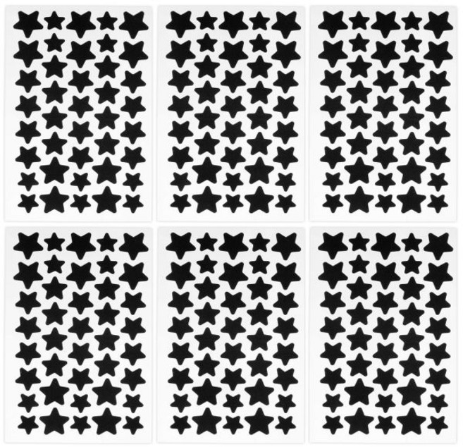 LXUEJIE 240개 얼굴용 블랙 스타 여드름 패치 귀여운 하이드로콜로이드 보이지 않는 흡수 커버 패치를 덮는 스티커 패드 포함