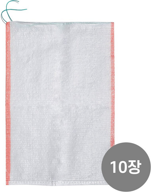 수입 마대 20kg - 10장 PP 자루 포대 포장 폐기물 재활용 쓰레기 분리수거 낙엽마대 왕겨마대 고추마대 국산마대 마대자루 포대자루 쓰레기마대 소금마대 쌀 벼 옥수수 무지마대