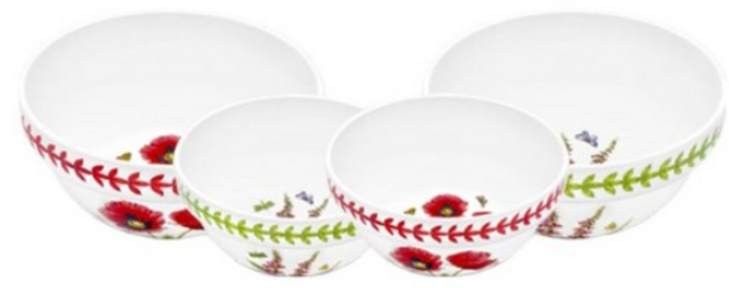 포트메리온 보타닉가든 메도우 공기+대접 2인 세트 C, 혼합색상, 밥공기2p+국공기2p, 1세트