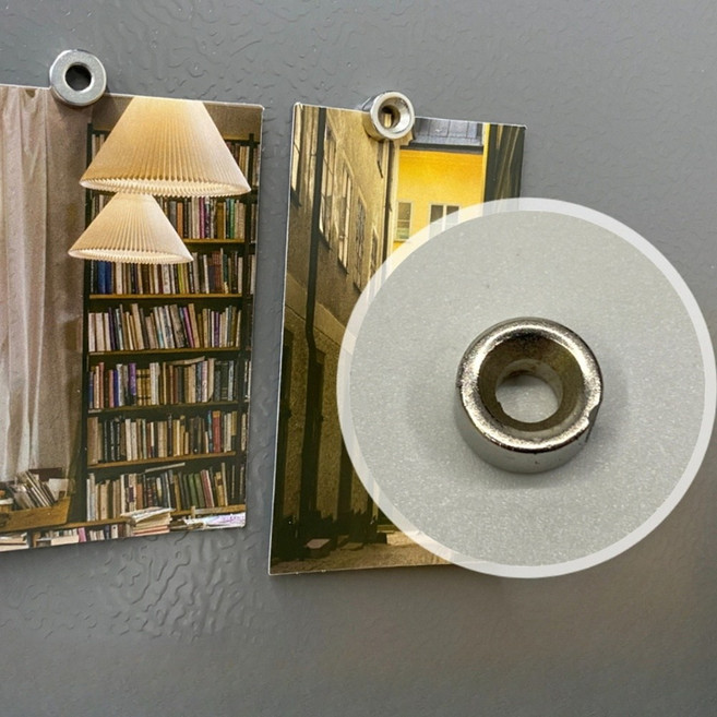 접시홀 네오디움 원형 사라 자석 10mm x 5mm 마그네트