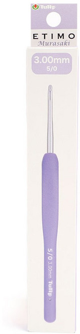 튤립 에티모 무라사키 라벤더 코바늘, 1개