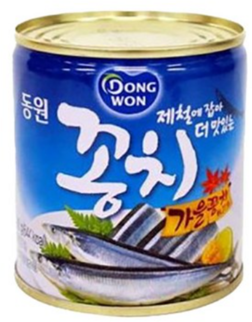 동원 꽁치 통조림, 280g, 1개