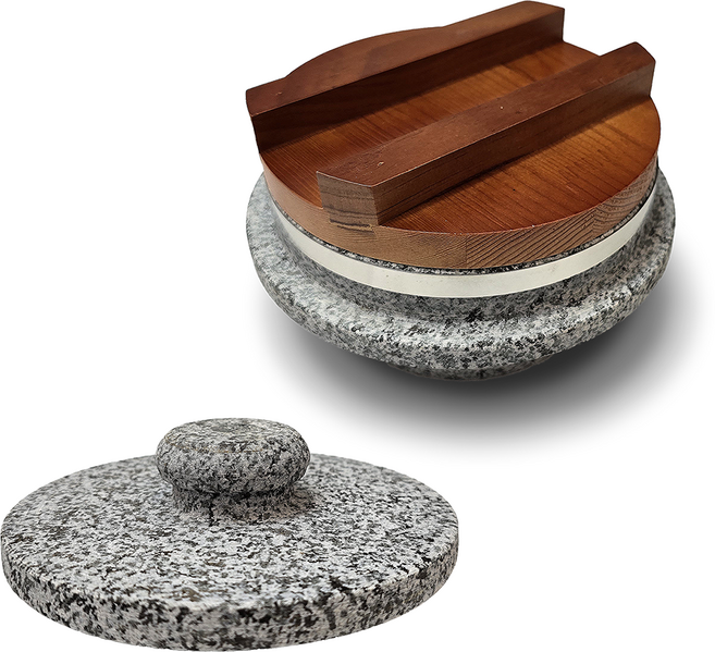 돌솥 뚝배기 냄비 솥밥 곱돌 가마솥 국산, 1개, 돌솥(원목뚜껑포함)+돌뚜껑, 15cm