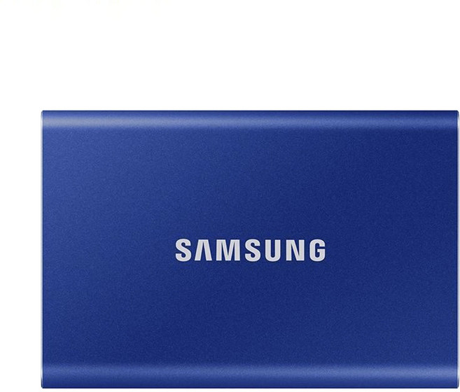 삼성전자 T7 USB 3.2 포터블 외장 SSD, 2TB, 블루