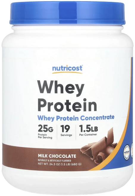 몸관리하세요 겨울입니다 Nutricost 농축 유청 단백질 밀크 초콜릿 680g(1.5lb) 특별관리진행, Nutricost농축유청단백질밀크초콜릿680g15lb, 680g, 1개 - 쿠팡