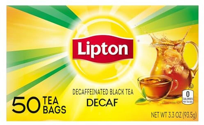 Lipton 홍차 티백 디카페인 50개입 229734