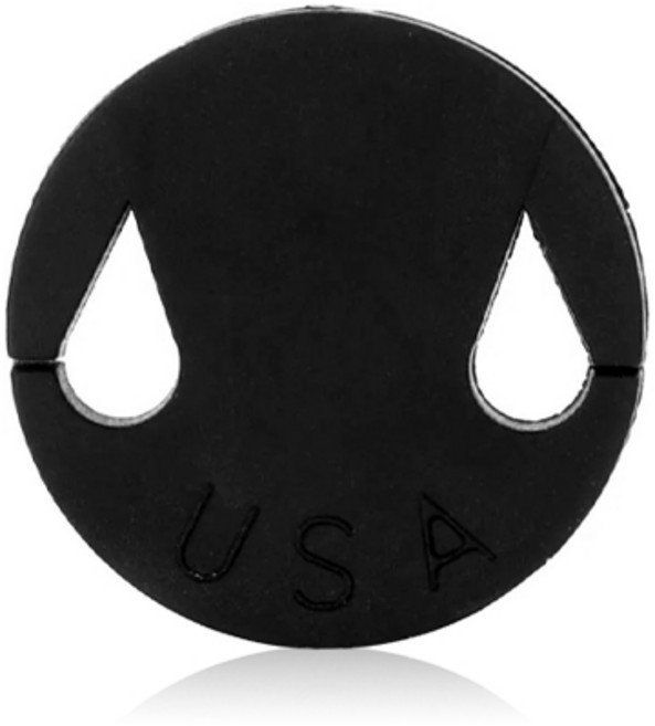 바이올린 비올라 첼로 2구 고무 USA 돼지코 뮤트 약음기, 1개