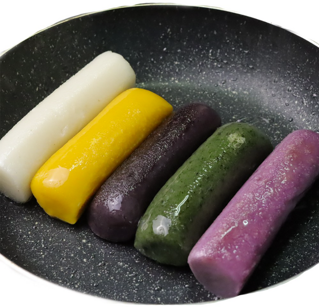 30년 명가 국내산 100% 수제 오색가래떡, 1박스, 1kg