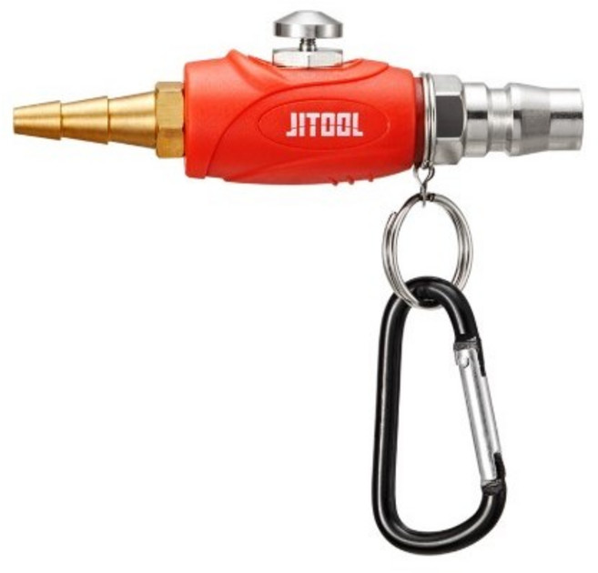 제일타카 미니 에어건 90PSI 미니형 휴대용 카라비너 에어 닛플 PM20 타입 신주 노즐 소형 콤프레샤 에어호스 청소 바람 블로우 블로워 청소건 신주에어건 미니건 콤프레셔 분사기, 1개