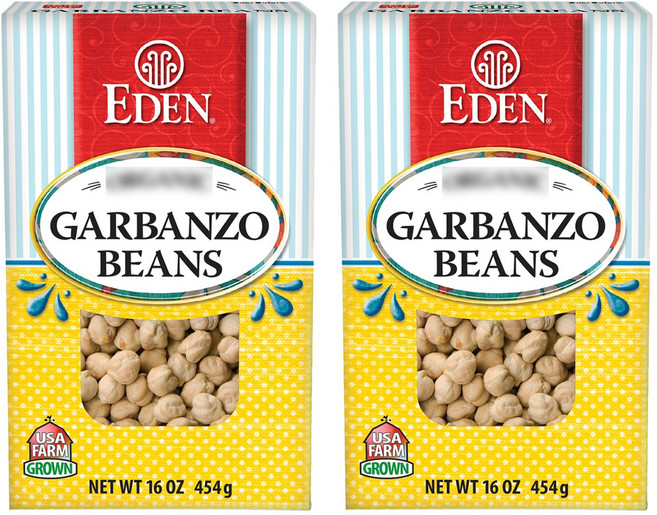에덴푸즈 가르반조 빈, 454g, 2개