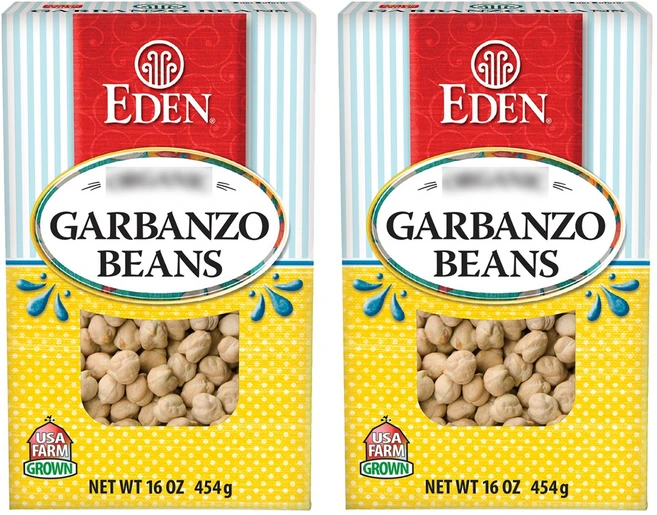 에덴푸즈 가르반조 빈, 454g, 2개 - 쿠팡