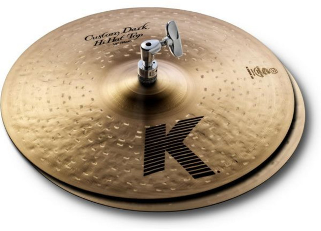 질지안 K 커스텀 다크 하이햇 심벌즈 - 14인치, 14"