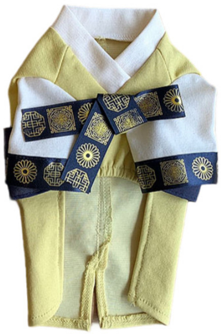 강아지 고양이 반려동물 설날 추석 설빔 한복 테슬 강아지 한복, 저고리, 1개